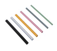 Generic Varillas Moldeadoras para Uñas 12 Piezas, Tubos Metálicos Cristal para Forma de Uñas, Kit Profesional para Manicura y Pedicura en Salón o Uso Doméstico