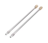 Generic Varita de Extensión para Lavadora a Presión - Varilla de Acero Inoxidable de 16 Pulgadas con Conexión Rápida de 1/4 Pulgadas para Detalles de Automóviles, Lavado de Casa y Exteriores - Lanza