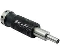 Generic Vástago recto de 3/20.3 cm - Soporte de troquel de roscado de torno de contrapunto para máquinas herramientas (métrico (sostiene troquel de 25 mm de diámetro exterior)))