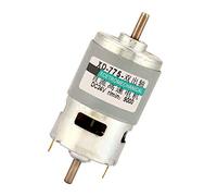 Generic Ventilador de Alto par con Motor de CC de Doble Eje DC24V 12V 775 Equipado para Oficina y Automatización del Hogar (24V9000RPM Sin soporte)