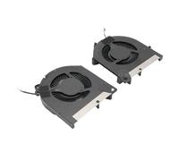 Generic Ventilador de Enfriamiento para Computadora Portátil, Reemplazo del Ventilador de Enfriamiento del Procesador para la Serie G15 5530 DC 12V 2pcs para Reparación