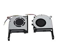 Generic Ventiladores de Refrigeración GPU para CPU de Ordenador Portátil, Entrada de Energía Fuerte y Duradera para TUF FX505ge FX505gm para Jugadores, Aleación de Aluminio, 2 uds.