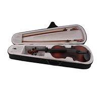 Generic Violín Exquisito Mate con Artesanía Maestra para Principiantes, Color Retro 4/4 Apropiado para Niños y Adultos