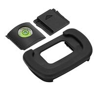Generic Visor de Cámara Juegos de Niveles de Cubierta para Ocular y Zapata Fría para K5IIS K5II K30 K50 K5 K7 K-S1 Kit de Protección para Lentes ópticas con Función de Nivel de Horizonte para