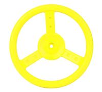 Generic Volante de Columpio de Plástico Duradero para Niños, Juguete para Parque Infantil y Columpio, Tamaño Pequeño, Amarillo, Rojo, 10,4 Pulgadas (Yellow)