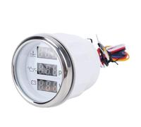 Generic Voltímetro de Calibre Digital de 52 Mm Temperatura del Agua Medidor de Presión de Aceite ABS Acero Inoxidable 316 Pantalla Azul 32 a 248 °F 0 a 10 Bar para Automóviles, Camiones, Barcos,