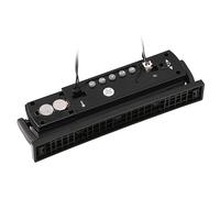 Generic Voltímetro para Automóvil, Termómetro, Monitor de Alta Precisión, Pantalla Digital para Temperatura Interior y Exterior, Pantalla de Voltaje de Batería para Todos los Modelos de Automóvil