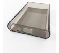 Generic Walieoka - Funda de TPU suave compatible con Sony Walkman NW-A300 Series NW-A306 NW-A307, absorción de golpes, ligera, ultradelgada (negro transparente)