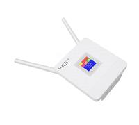 Generic WiFi WiFi Router 4G, Alambre Hotspot 300 Mbps Evita la Interferencia Resistente Al Desgaste No Deseado con una Ranura de Tarjeta SIM para la Oficina para Europa (Enchufe de la UE)