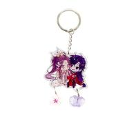 Generic XHBTS - Llavero y calcomanías acrílicas de Tian Guan Ci Fu, lindo anime, dije, oficiales, bendición, para mujer, tamaño mediano, rojo, Rojo -, Medium