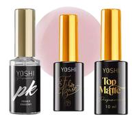 Generic Yoshi - Kit de cuidado de uñas, base de ácido, capa superior mate y base de fibra, resultado perfecto para el salón de uñas, 10 ml