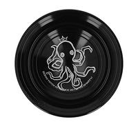 Generic Yoyo con Peso en el Hemisferio Sensible, Bola de Truco de Cuerda de Yoyo de Metal, Juguete con Retorno Automático, Ideal para Principiantes, Niños y Adultos (Negro Brillante)