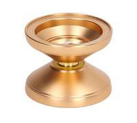 Generic YoYo de Aleación de Aluminio Que No Responde, Juguete YoYo Dorado de Alto Rendimiento para Desarrollo de Habilidades, 5,5 X , X 4 Cm