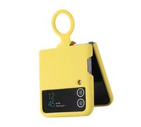 Generic Z Flip 3 5G 2021 Modelo Anti Scratch Slim Funda Protectora a Prueba de Golpes para Uso Diario Fit para Z Flip 3 (Yellow)