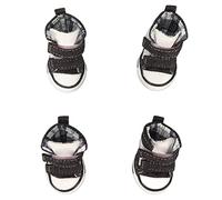 Generic Zapatos de Cachorro de Lona, Resistencia de Resbalón Sole Dog Path Protector Fashion Lindo Breathable Protective para Pequeñas Mascotas para Interiores para Exteriores (Tipo 5 (8.3 x 8.3 x