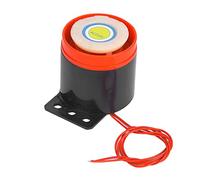 Generic Zumbador Activo de 220V CA, Zumbador de Alarma Fuerte de 110dB para Electrónica de Bricolaje y Alarma de Incendio y Desastre con Cable Rojo Negro