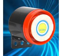 Generic Zumbador de Alarma Zumbador Activo de Alto Volumen de 110 DB para Alarma de Incendio y Electrónica de Bricolaje con Alimentación de 220 V