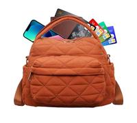 genérica para mujer, ligera, flexible y organizada | pequeña | para familia, amigos, adultos, trabajo, viajes, compras, viaje, reunión y, naranja, Se référer au descriptif