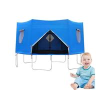 genérica para trampolín - Heavy-Duty Wind and Water-Resistant Canopy Cover | Large Trampolín Rain and Sunshade Awning | Playground Camping RV Outdoor Protection 2025 Canopy 2025 Model