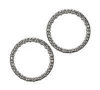 Genérico 1 1/8 Pulgada de Auriculares de Bicicleta cojinetes enjaulados for Bicicleta Ciclismo 20 Bolas Reemplazo