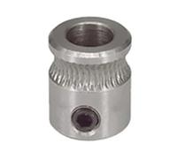 Genérico 1-100 Piezas MK7 MK8 Engranaje Impulsor del extrusor diámetro 26/36/40 Dientes 5/8 mm 1,75/3,0 mm Dientes latón Acero Inoxidable accionamiento impresoras 3D Partr(MK8,50PCS)