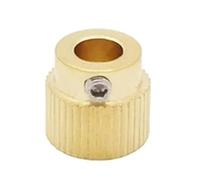 Genérico 1-100 Piezas MK7 MK8 Engranaje Impulsor del extrusor diámetro 26/36/40 Dientes 5/8 mm 1,75/3,0 mm Dientes latón Acero Inoxidable accionamiento impresoras 3D Partr(40T,100PCS)