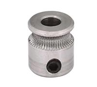 Genérico 1-100 Piezas MK7 MK8 Engranaje Impulsor del extrusor diámetro 26/36/40 Dientes 5/8 mm 1,75/3,0 mm Dientes latón Acero Inoxidable accionamiento impresoras 3D Partr(MK7,10PCS)