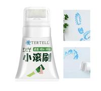 Genérico 1/2 Piezas Pasta Reparadora De Paredes - Pincel Rodante Pequeño Pintura Látex Para Paredes, Masilla Renovadora A Base De Agua | Cepillo Rodante Para Reparación De, Rodillo De Pasta De