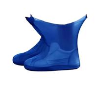 Genérico 1-4 pares de botas goma for exteriores, funda for hombres y mujeres, impermeable, reutilizable, antideslizante, for verano Apto para días lluviosos(Color1,M27cm34-40-2PCS)
