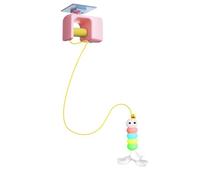 Genérico 1. Ceiling Cat Teaser, Interactive Pet Toy, Self Adhesive Trainer, Exercise Chasing Game, Fun Cat Entertainment for Home Balcony Backyard Living Room Birthday Gift, 12x9x5cm