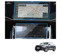 Genérico 1 Conjunto de 2 Films protectores de pantalla para navegador compatible con Audi Q8 2021-2024. Son resistentes a los impactos y a los arañazos.