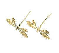 Genérico 1 Juego Colgante Con Cremallera Pulseras De Cuentas Pulsera Con Cremallera Collar De Cuentas Colgante De Libélula De Simulación Equipo Llavero De Cuentas Cilindro Golden 2 Piezas