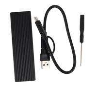 Genérico 1 Juego De Estado Sólido Móvil Carcasa De Disco Duro Unidades De Estado Sólido Adaptador De Unidad De Estado Sólido Externo Caja De Unidad De Estado Sólido SSD Divisor USB