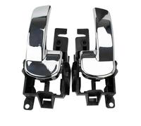 Genérico 1 juego de tiradores interiores de puerta delanteros/traseros (izquierda y derecha) para Nissan Navara D40 y Pathfinder R51 (2004-2014) 806704X02B 806714X02B