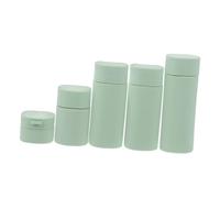 Genérico 1 Juego Envases Transparentes para Cosméticos Accesorios para Champú Loción y Gel de Ducha Incluye Bolsa
