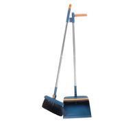 Genérico 1 Juego Escoba de Cocina Eliminación Polvo Plegable barrefondo Escoba y recogedor Escoba de Limpieza Dispositivo de Limpieza del hogar Escoba de Mango Largo el plastico