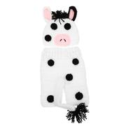 Genérico 1 Juego sesión de Fotos de 100 días de Ropa Accesorios de fotografía para recién Nacidos Bebe Recien Nacido Conjunto Recien Nacido Kit Recien Nacido Trajes de Ganchillo Hilo