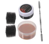 Genérico 1 Juego Set de maquillaje para cicatrices kit de maquillaje de zombis maquillaje de cera para la piel maquillaje halloween maquillaje para halloween maquillaje cicatrices falsas