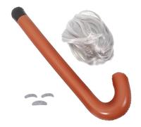 Genérico 1 Juego traje de abuelo Víspera de Todos los Santos kit de cosplay de halloween máscara favores de la fiesta de halloween favor de cosplay de halloween Alambre de alta temperatura