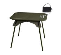 Genérico 1 mesa plegable portátil para acampar - Stylish Utility | Anti-Slip plegable Beach Tables, Garden Furniture & Accessories for Camping, Parties, Garden, BBQ, Beach, Interior y Outdoor Use