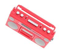 Genérico 1 Mini Grabadora De Simulación Retro para Casa De Muñecas Grabadora De Audio En Miniatura para Grabadora De Cinta De Decoración Retro Modelos De Muebles Simulados Modelos De