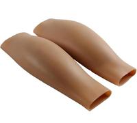 Genérico 1 Par de Almohadillas de Silicona para Pantorrillas Aumentador de Piernas y Brazos Corrector de Pantorrillas para Piernas Flacas y Torcidas Cubrir Cicatriz o Marca de Nacimiento,Color 2,Small