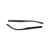 Genérico 1 par de bisagras flexibles for gafas for reparar varillas rotas, resorte de repuesto con memoria for pata de gafas.(Black)