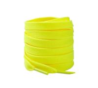 Genérico 1 par de cordones for zapatillas deportivas, accesorios zapatos, zapatos planos for hombre y mujer, cordones clásicos de color liso.(Yellow,140cm)