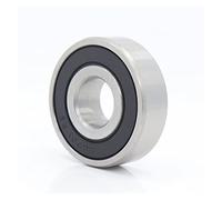 Genérico 1 PC Rodamientos 6200 6201 6202 440C Anillos de Acero Inoxidable con SI3N4 Bolas de cerámica Rojas S6200 S6201 S6202 Reemplazo(6201-2RS 12x32x10mm)