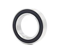 Genérico 1 PC Rodamientos 6804 6805 6806 440C Anillos de Acero Inoxidable con SI3N4 Bolas de cerámica Rojas S6804 S6805 S6806 Reemplazo(6806-2RS 30x42x7mm)