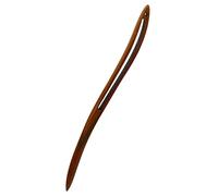 Genérico 1 Pc Tocado De Horquilla Accesorios Para Rastas Elásticos Transparentes Para El Cabello Herramienta De Pelo De Pasador De Pelo Horquillas Para El Cabello Palo De Pelo Madera