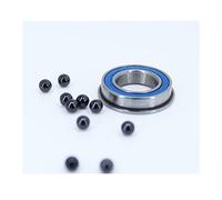 Genérico 1 rodamiento de cerámica híbrido F6802 15x24x5mm husillo de Motor Industrial F6802HC híbridos Si3N4 rodamientos de Bolas 3NC F6802RS Reemplazo