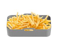 Genérico 1 * Silikon-Luftfritteuse-Einsatz, rechteckige Luftfritteuseneinlagen - Quadratische Silikon-Liner-Matte | Antihaft-Luftfritteusen-Zubehör, Backblech, Korb, Zum Backen, Braten