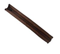 Genérico 1 Uds. Tope de Puerta Doble Puerta Inferior reducción de Ruido y Sonido Parabrisas Impermeable Burlete Pelo Ventana (Brown, One Size)